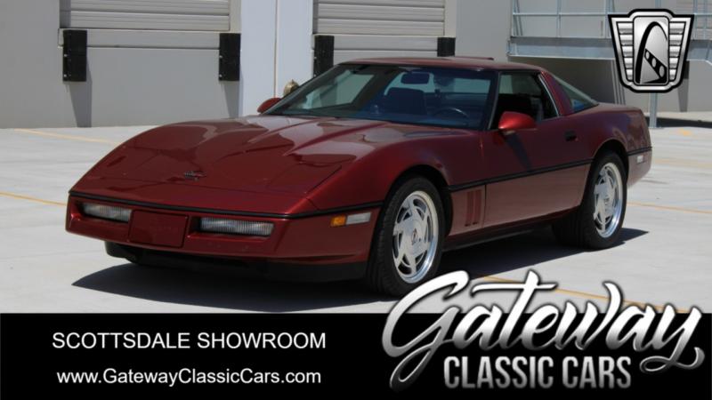 1988 Flame Red Metallic Chevy Corvette Coupe