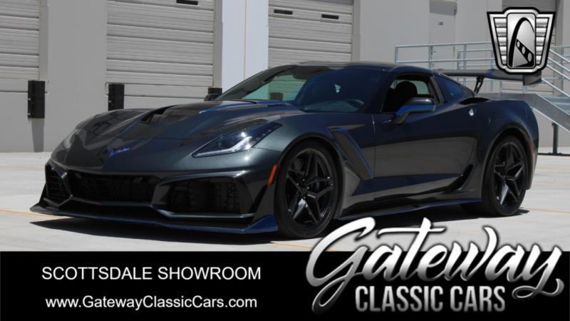 2019 Gray Chevy Corvette Coupe