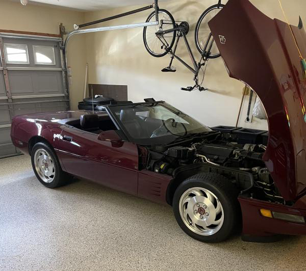 1993 RUBY RED Chevy Corvette Convertible