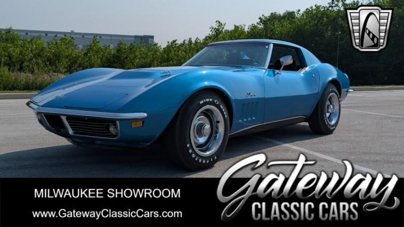 1969 Le Mans Blue Chevy Corvette T-Top