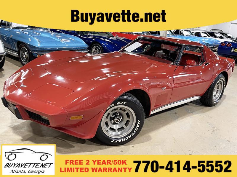 1977 Medium Red Chevy Corvette Coupe