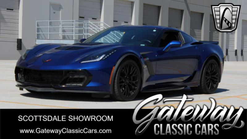 2019 Admiral Blue Chevy Corvette Coupe