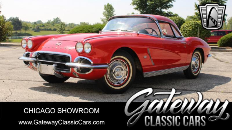 1962 Red Chevy Corvette Convertible