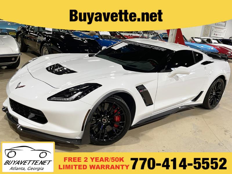 2015 Arctic White Chevy Corvette Coupe
