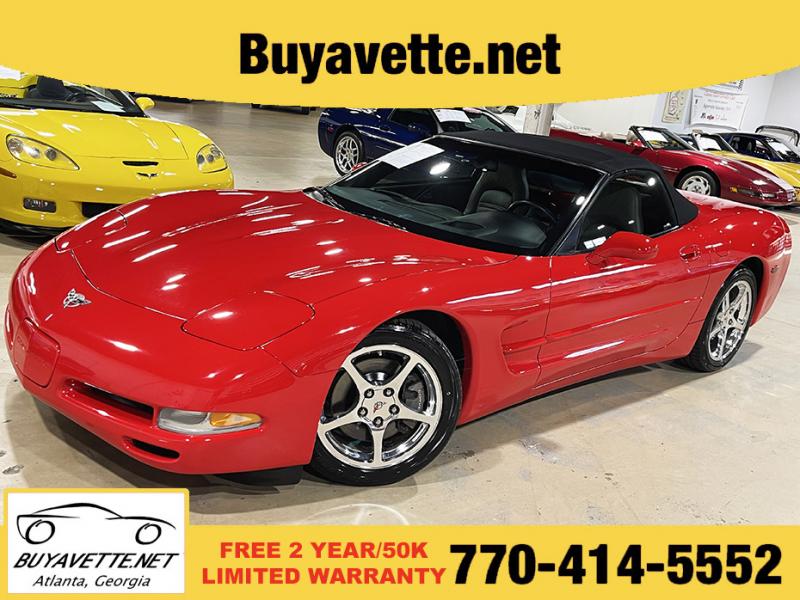 2003 Torch Red Chevy Corvette Convertible