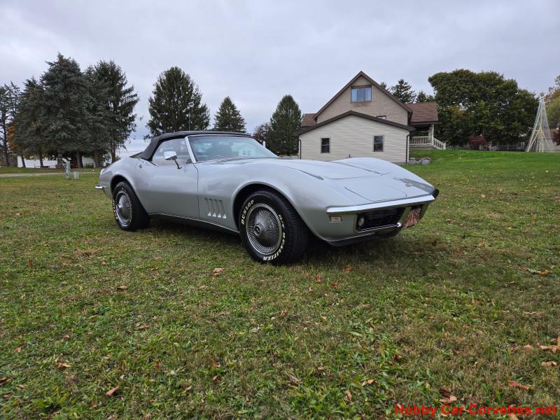 1968 Silver Corvette Convertible For Sal 1968 Silver Corvette Convertible For Sal