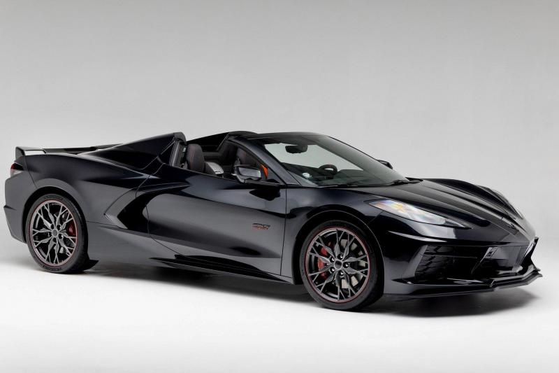 2023 CarbonFlash Metallic Chevy Corvette Convertible