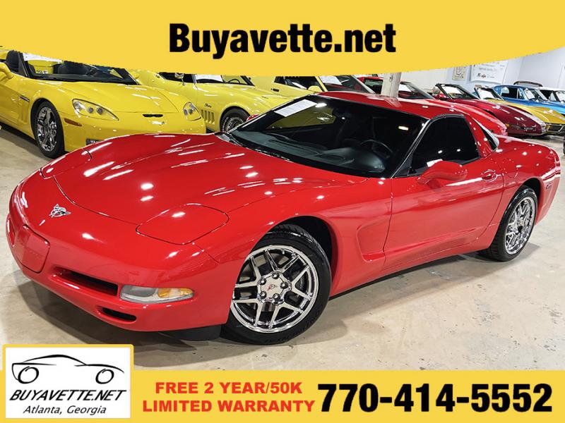 2003 Torch Red Chevy Corvette Coupe
