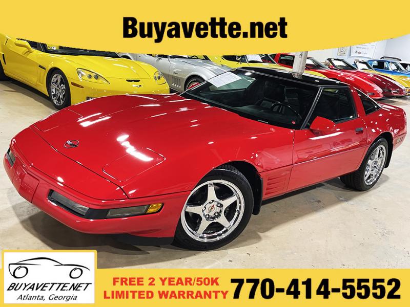 1992 Bright Red Chevy Corvette Coupe