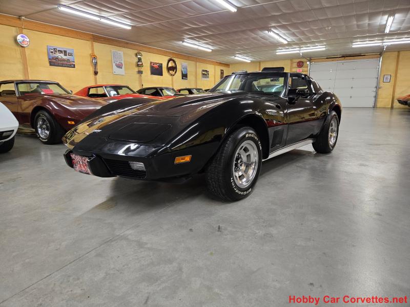 1977 Black Black Corvette 4spd