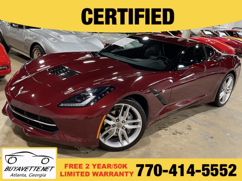 2018 Long Beach Red Chevy Corvette Coupe