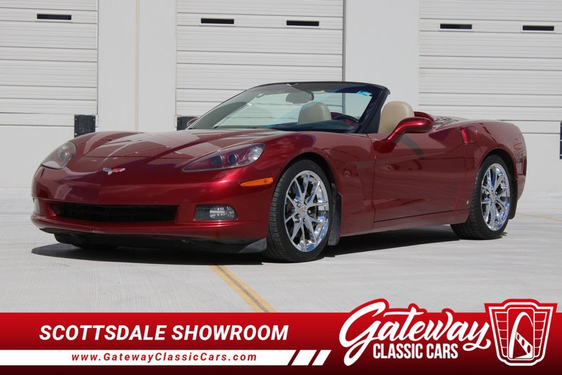 2006 Red Chevy Corvette Convertible
