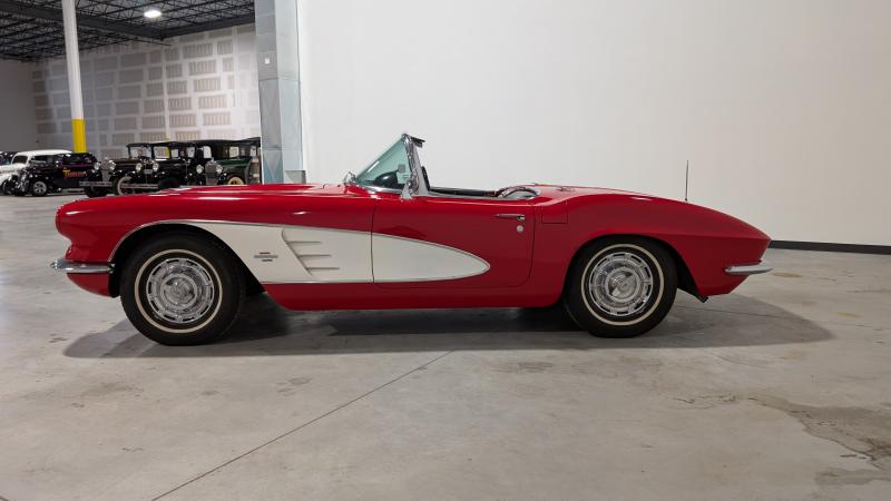 1961 Red Chevy Corvette Convertible 1961 Red Chevy Corvette Convertible