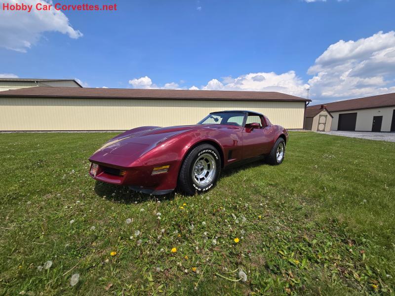 1981 Maroon Metallic 4spd Corvette