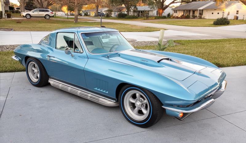 1967 427 COUPE NCRS JUDGED 5 YEARS.