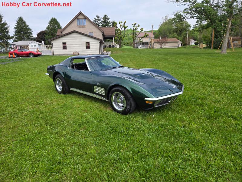 1971 Green Corvette For Sale 1971 Green Corvette For Sale