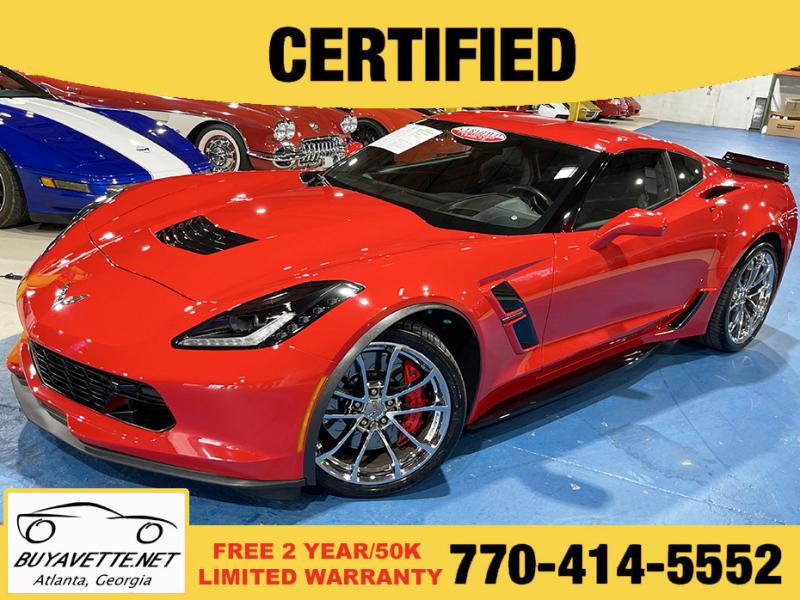 2017 Torch Red Chevy Corvette Coupe
