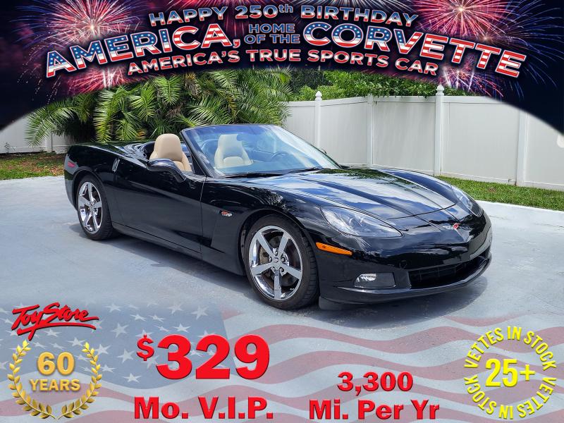 2010 Black Chevy Corvette Convertible