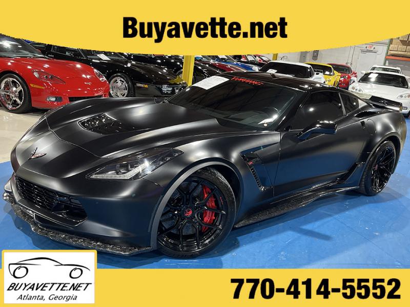 2016 Matte Black Chevy Corvette Coupe