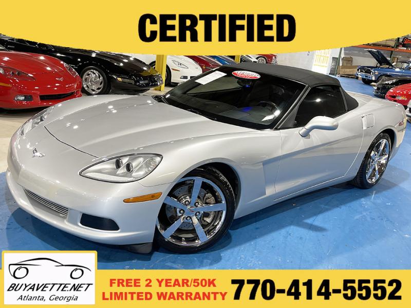 2009 Machine Silver Chevy Corvette Convertible