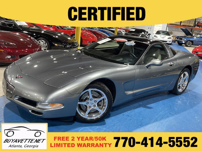 2004 Medium Spiral Gray Chevy Corvette Coupe 2004 Medium Spiral Gray Chevy Corvette Coupe