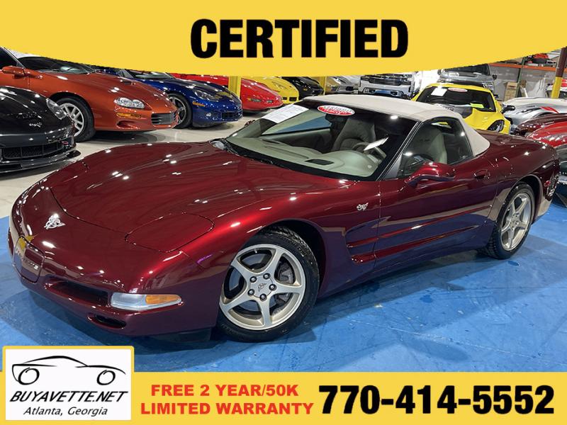 2003 Anniversary Red Chevy Corvette Convertible 2003 Anniversary Red Chevy Corvette Convertible