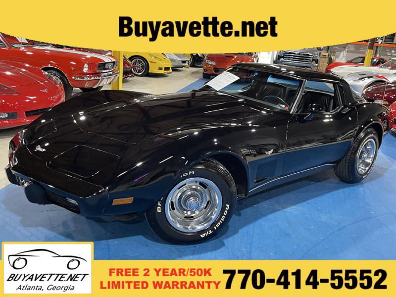 1979 Black Chevy Corvette Coupe