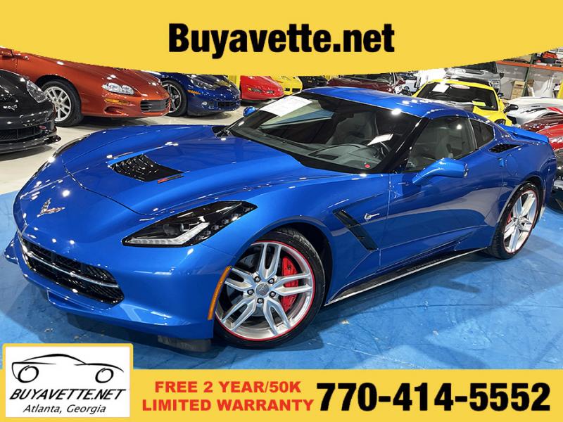 2015 Laguna Blue Chevy Corvette Coupe