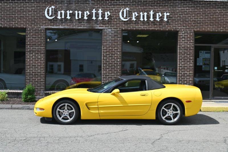 Millennium Yellow 2003 Corvette Convertible id:89662