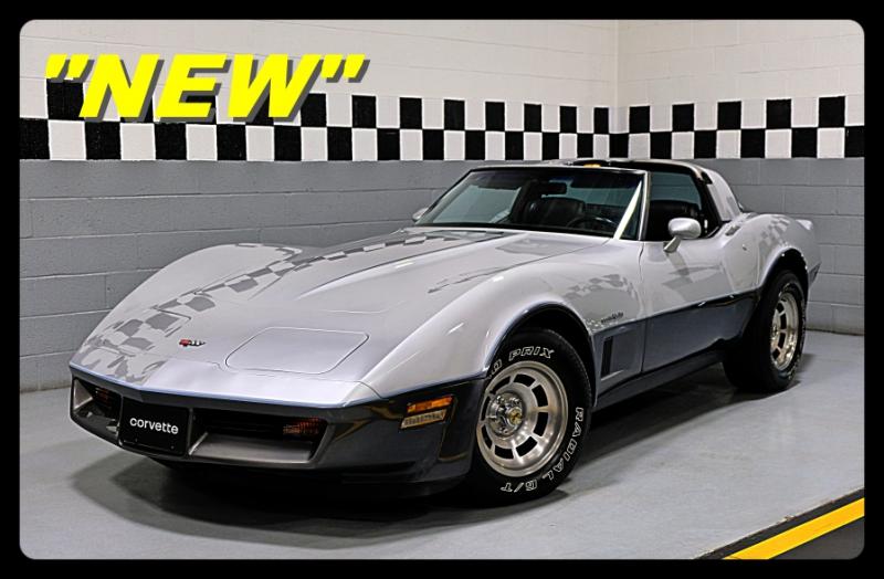 1980 Silver/Charcoal Chevy Corvette T-Top