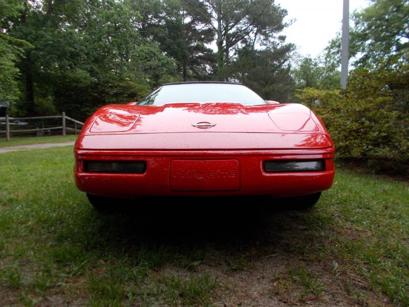 1996 Red Corvette Coupe