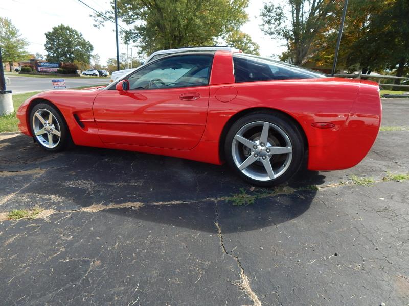 1998 Red Chevy Corvette Coupe