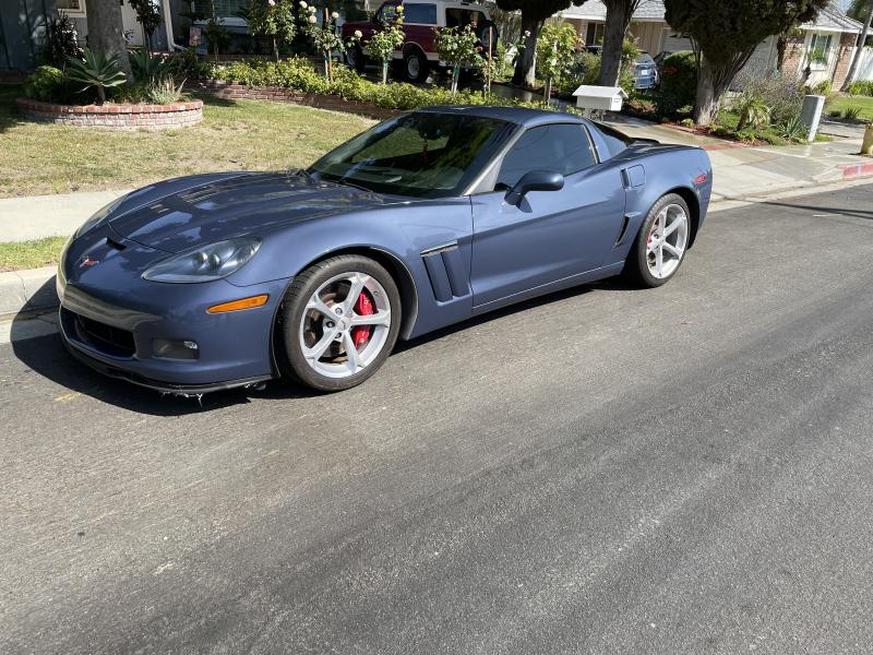 2012 Supersonic Blue Chevy Corvette Coupe