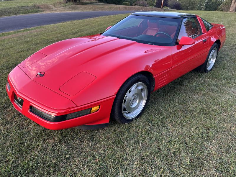 1993 Red Chevy Corvette Coupe