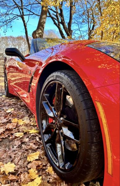 2016 Torch Red Chevy Corvette Convertible