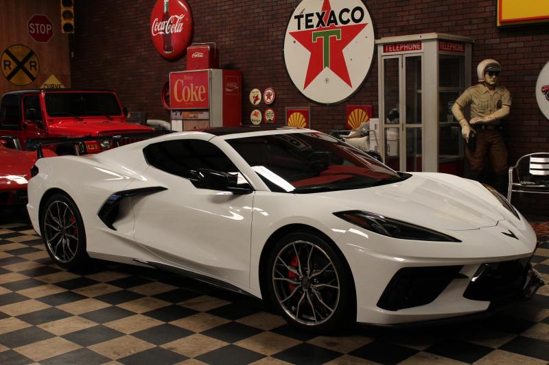 2023 White Chevy Corvette Coupe