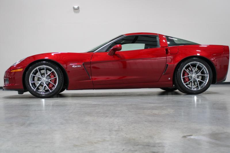 CRYSTAL RED 2008 Corvette Coupe id:90001
