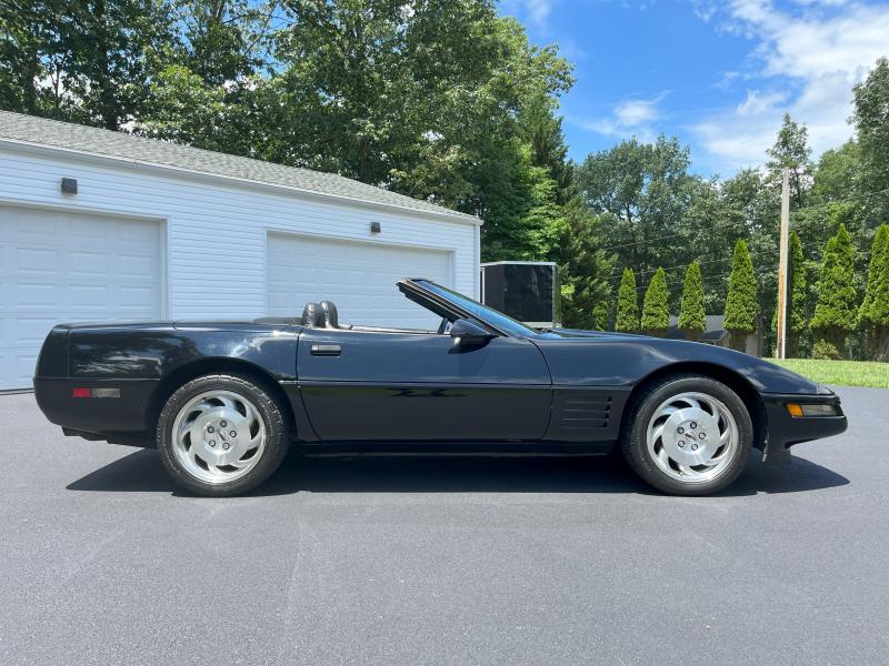 Black 1994 Corvette Convertible id:90008