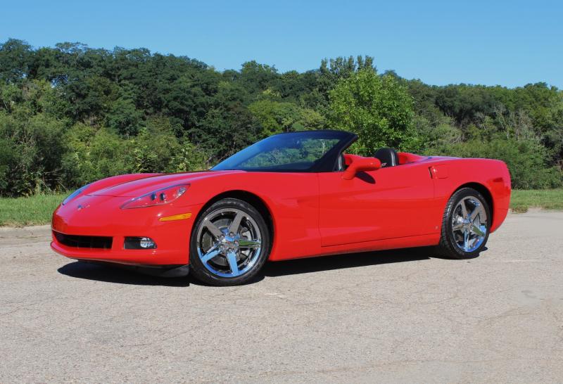 Victory Red 2007 Corvette Convertible id:90187