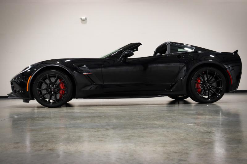 BLACK 2017 Corvette Coupe id:90336