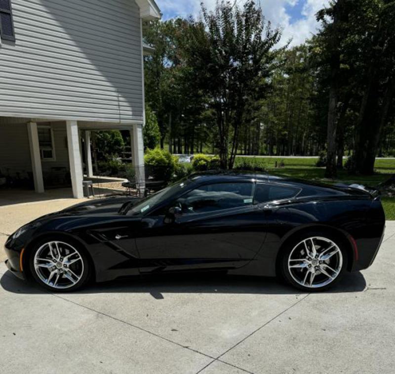 2014 Black Chevy Corvette Coupe