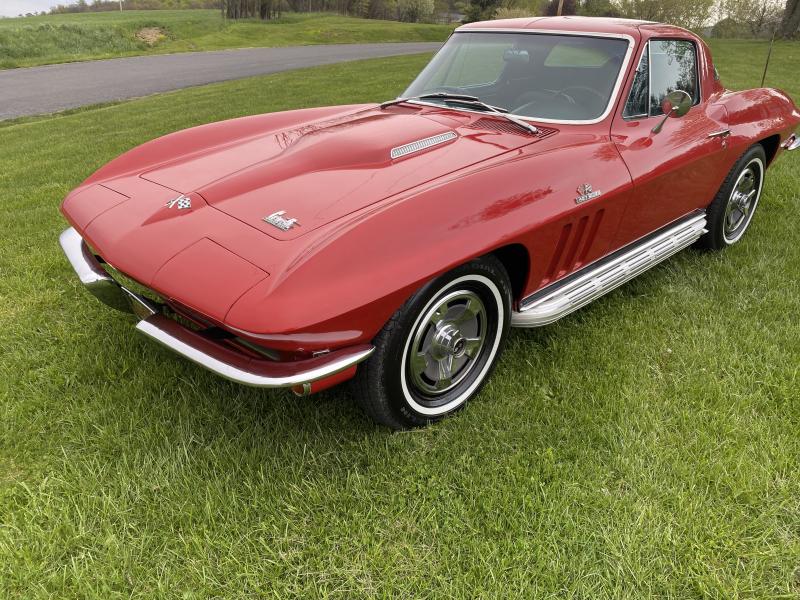 1966 Red Chevy Corvette Coupe