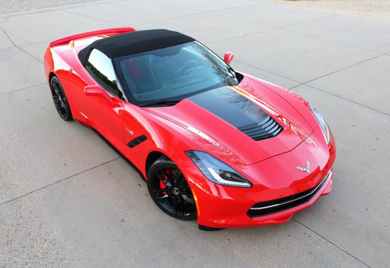 2014 Torch Red Chevy Corvette Convertible