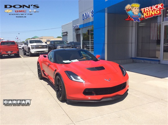 2015 Torch Red Chevy Corvette Coupe