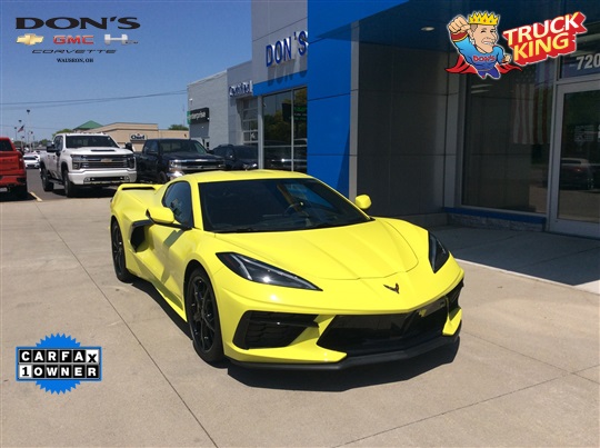 2022 Accelerate Yellow Me Chevy Corvette Coupe