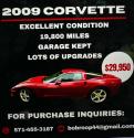 2009 Chevy Corvette Coupe For Sale