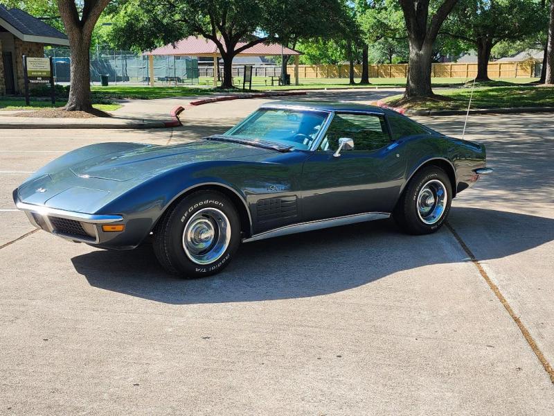 1970 Laguna Gray Chevy Corvette Coupe