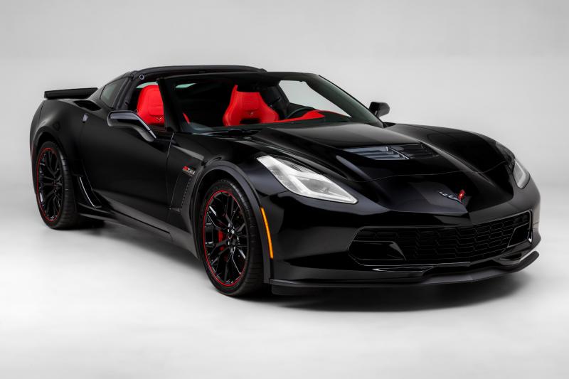2015 Black Chevy Corvette Coupe